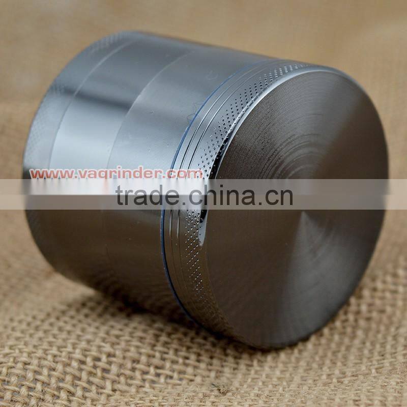VA Grinder Import Export Zinc Clear Top CNC Custom Herb Grinder