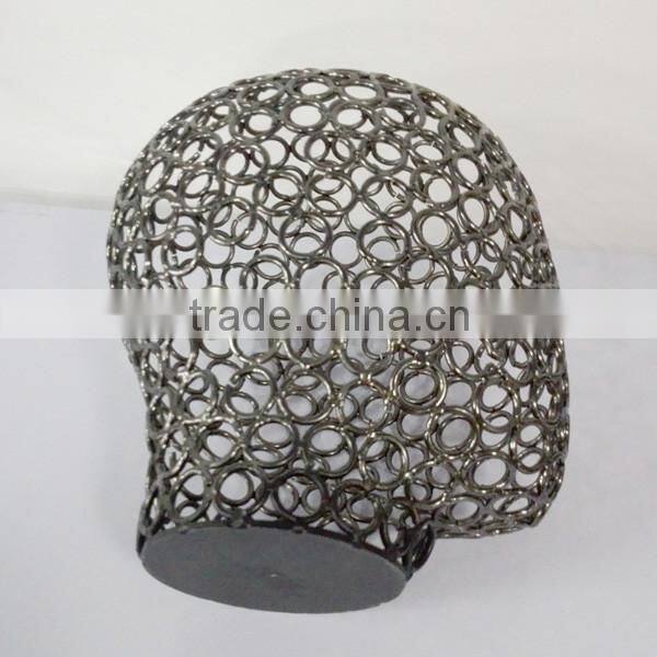 New Design Metal Hollow Mannequin Head