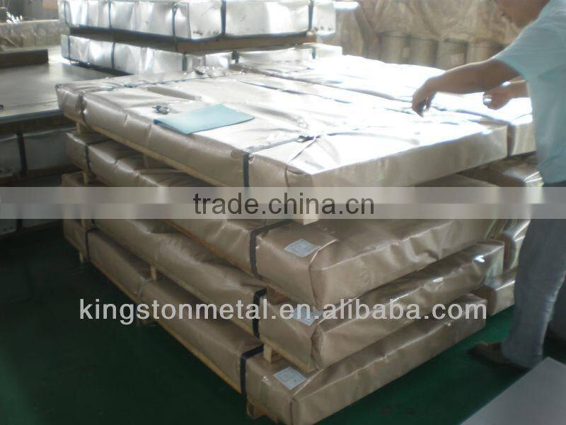 z25 Galvanized cold rolled carbon steel plate with prime quality