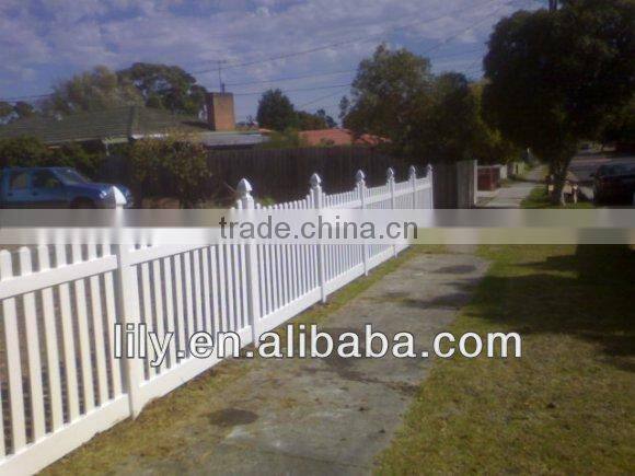 pvc picket fence