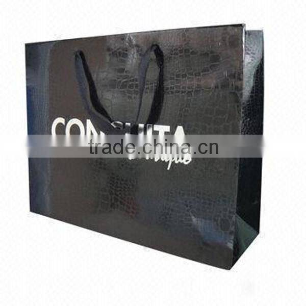 hand bag printing brown paper bag