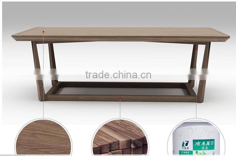2017 new collection high quality wood design sofa center table tea table sofa table