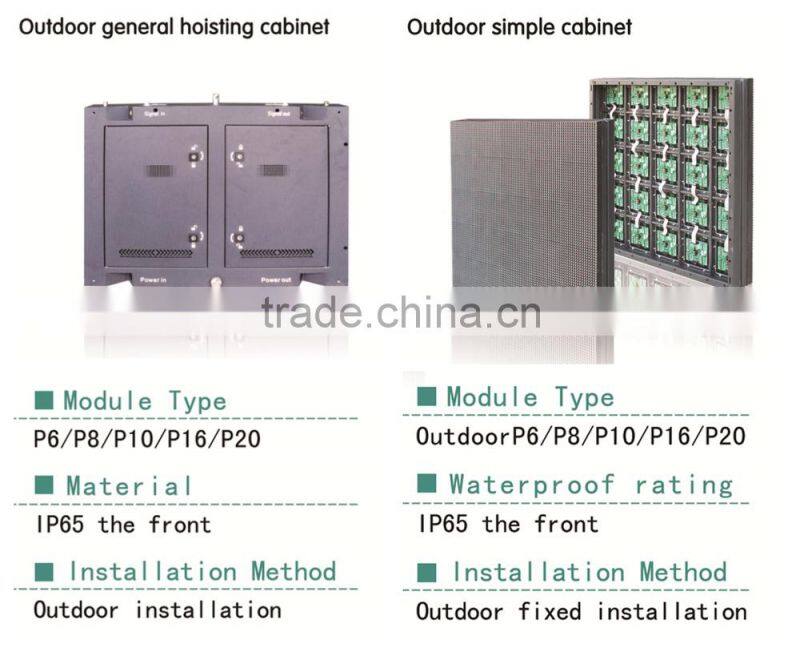 rent die-casting led display cabinet light weigth digital photo frame