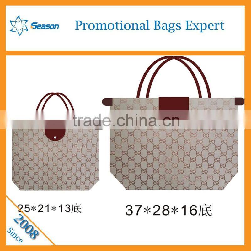 Lady folding hand bags Lady Tote bags lady handbags