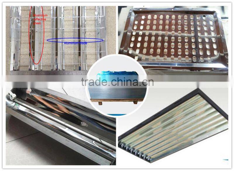 solar reflector sheet for roofing panels