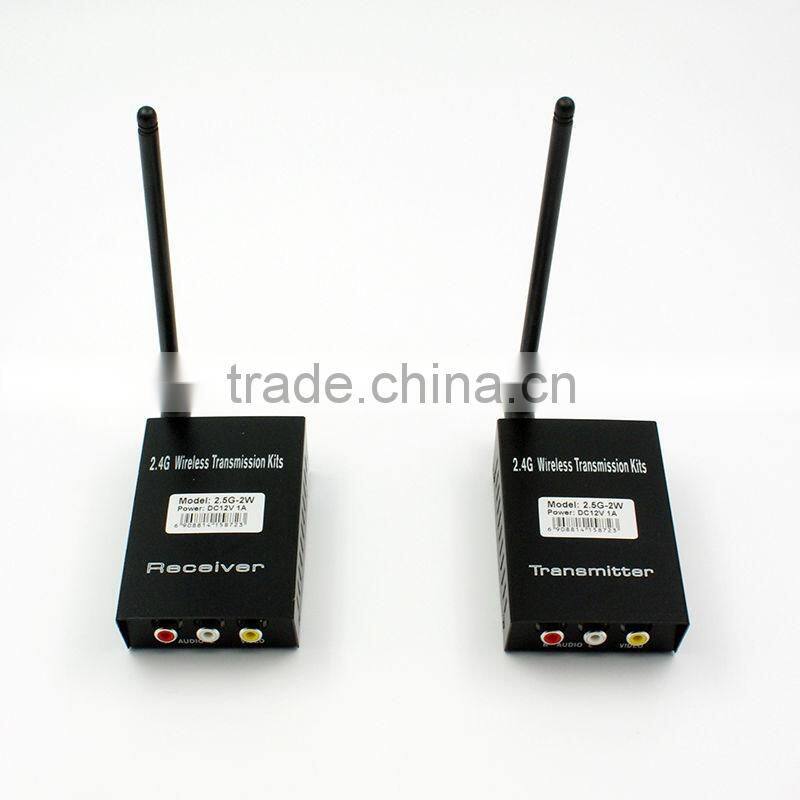 High quality 2.4GHz 2W long range wireless video transmitter
