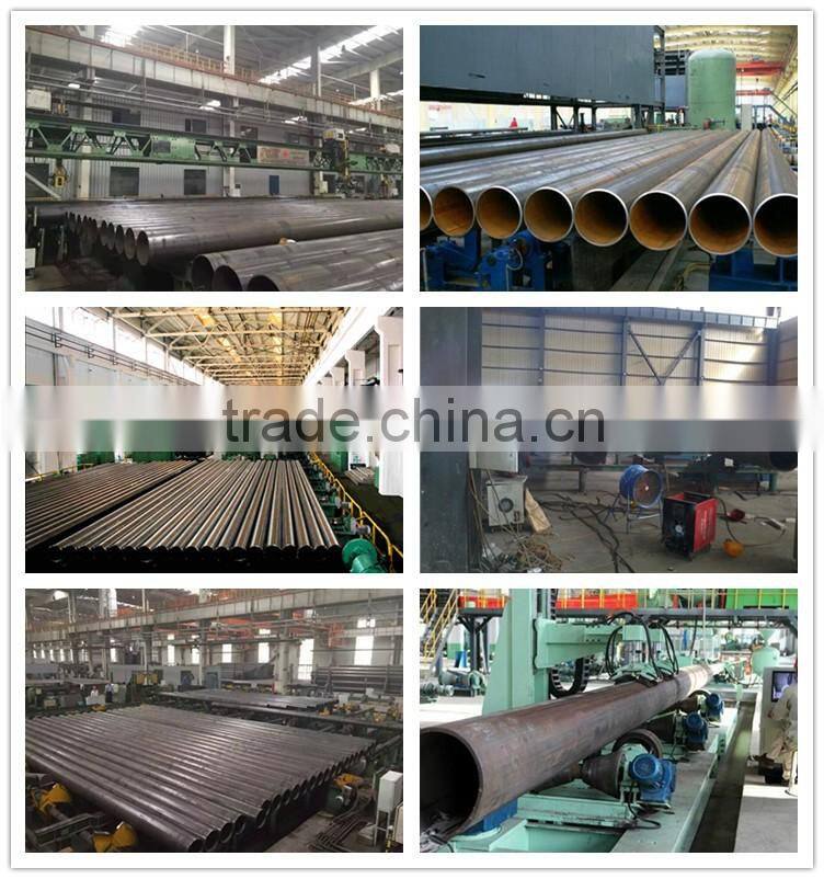 welded steel pipe high quality and bottom pricce carbon seamless steel pipe/steel tube hot sale