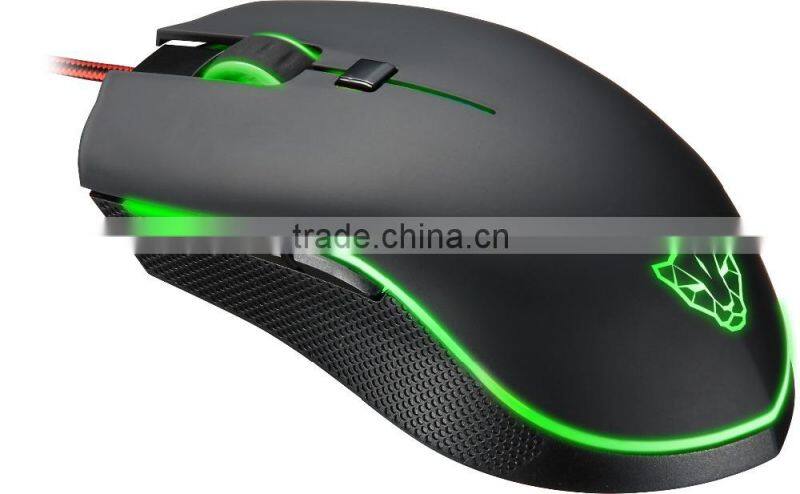 Motospeed Brand New AVAGO 3050 Optical 6D Programmable Gaming Mouse at 4000DPI with Customized Gaming Software