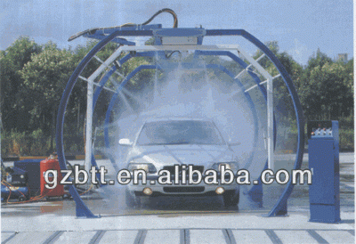 platform bridge brushless car washing machine/ over bridge shape car washing machine