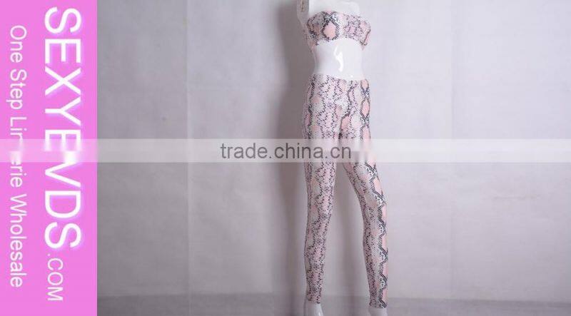 2 Pcs women tight pants lady sex legging pants in light color