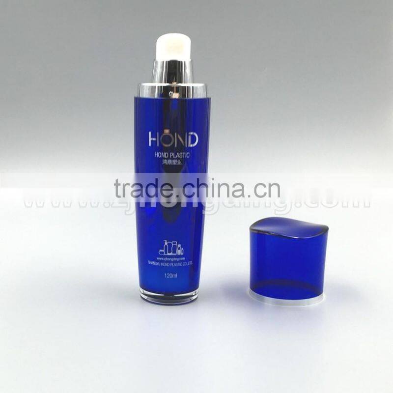 15ml 30ml 50ml 80ml 120ml acrylic cosmetic lotion bottle;lotus leaf shape lotion bottles for skin care