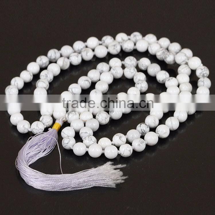 Cheap Catholic Prayer Rope Bracelet with Howlite Bulk Jewelry Beads 2016 Trending Products