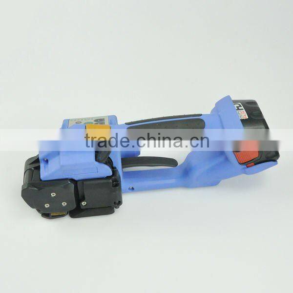 DD160 Battery-powered PET Strapping Tools for pallets, bales, crates, cases, various packages