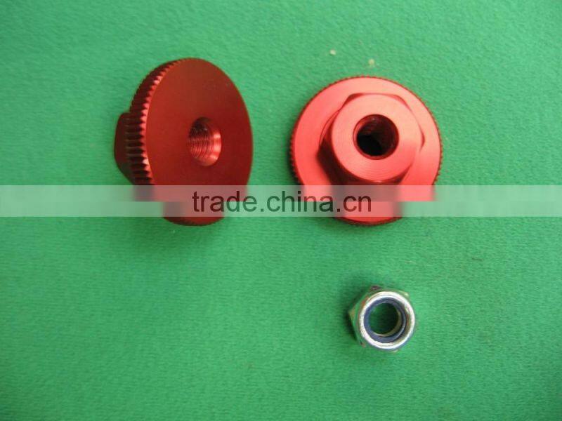 Speedway/Grasstrack Aluminum Rear Wheel Adjuster Nuts