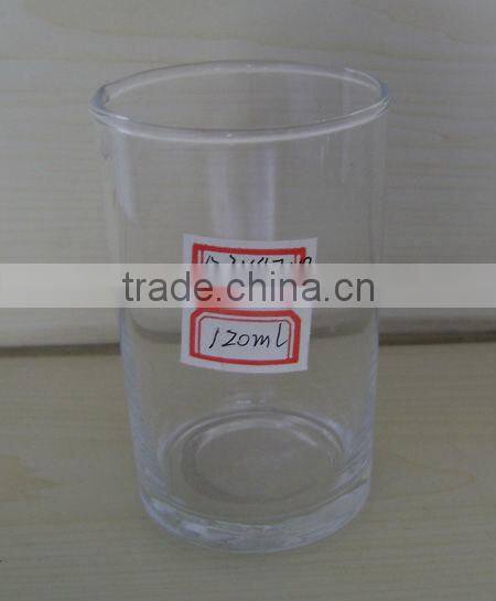 clear glass mug for home use