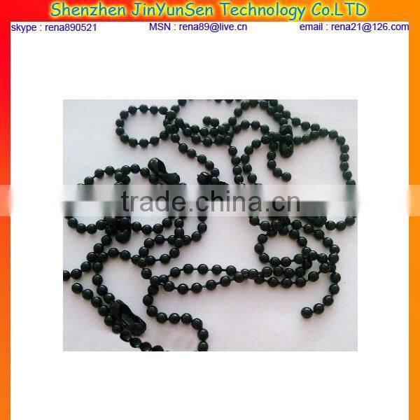 Brass 2.4mm ball chain connector