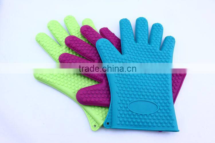 silicone hear resistant grilling glove