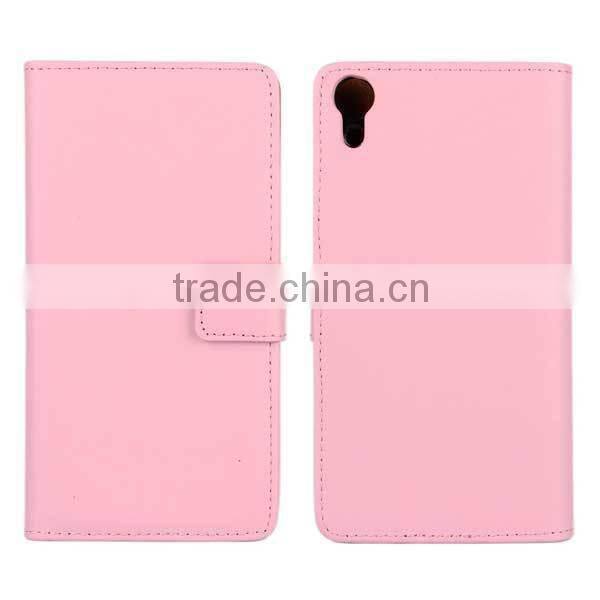 Colourful pu leather phone case for sony xperia z4,good stand cell phone case for sony, smartphone case for sony xperia z4