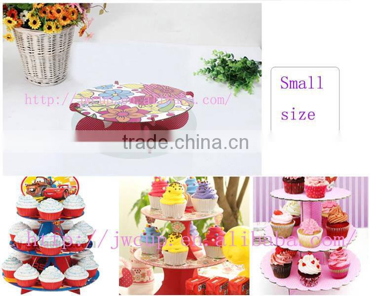 hot sell cake stand ,lovely kids paper cup stand for cake