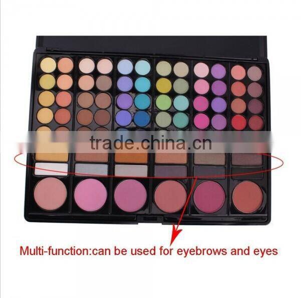 High quality 78 colorful eyeshadow bright eyeshadow beauty eyeshadow