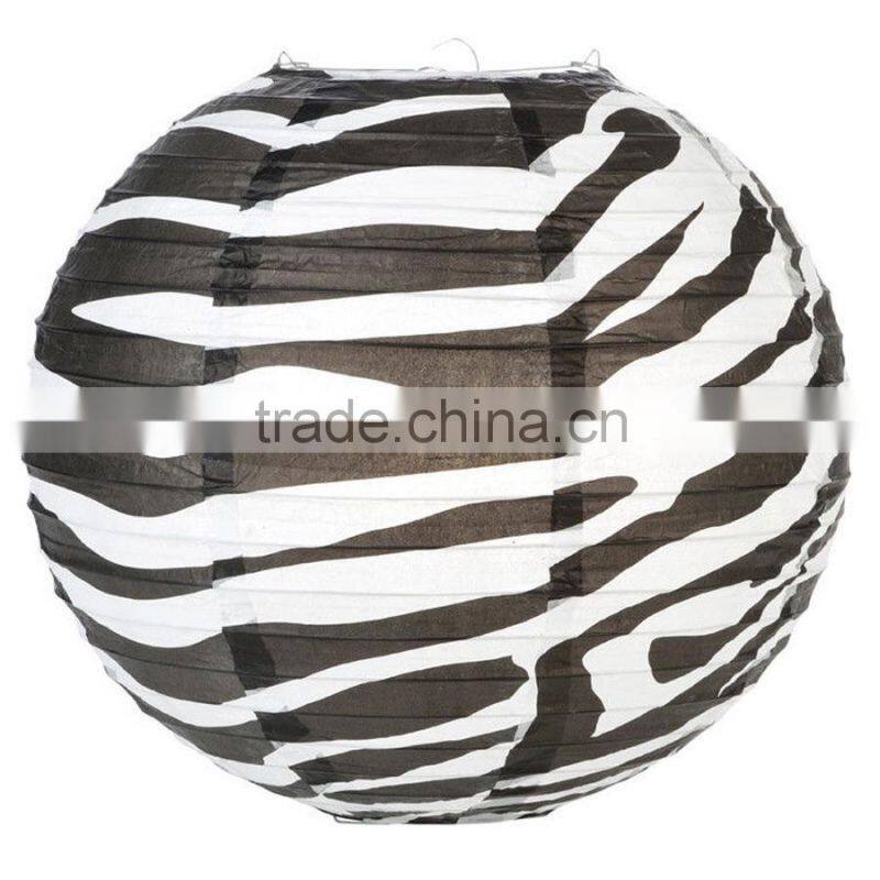 Colorful Accordion Paper Lantern Round Paper Accordion Pleated Lanterns for wedding