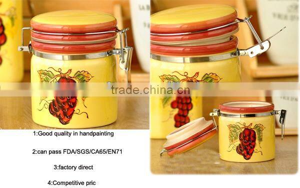 ceramic kitchen canister