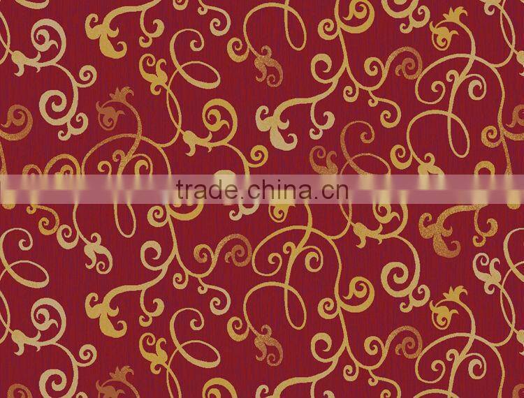 2014 Hot sale pattern red indoor outdoor carpet