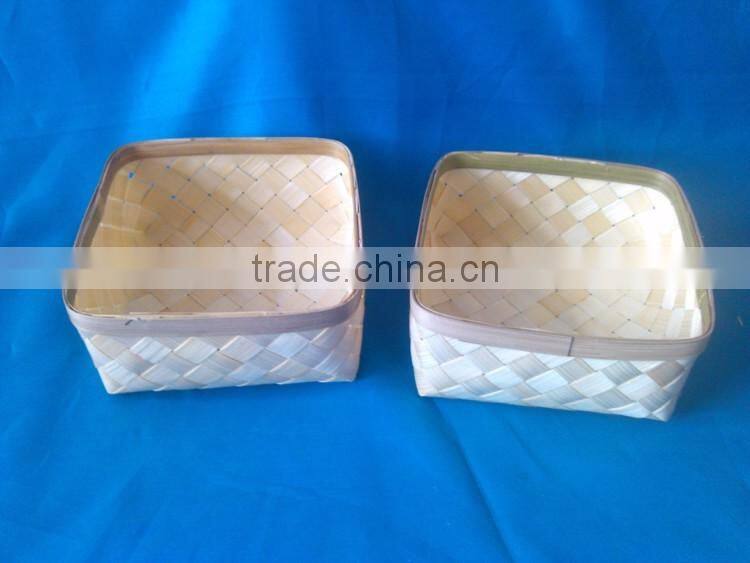 Multi-propose handmade bamboo delicacy gift box