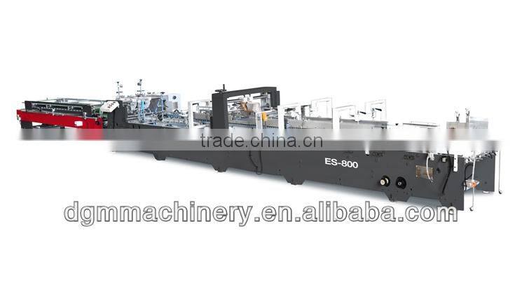 TECHNOFOLD SERIES ES-800AC automatic cardboard folder gluer machine