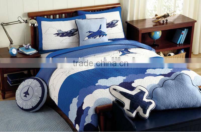 Boy cotton Patchwork quilt set