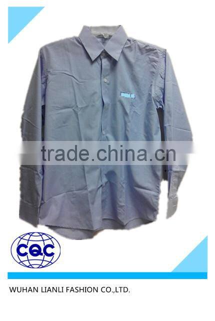 men's customized work shirt with plaid