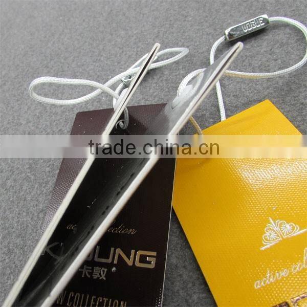 Stripes Silver Color Paper Tags For Labels