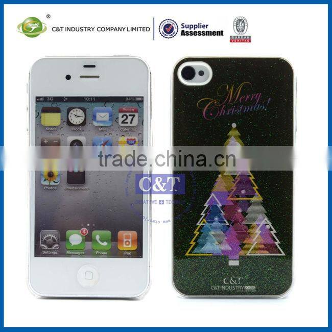 Christmas Snowman Hard Back Case Cover for iPhone5 5g