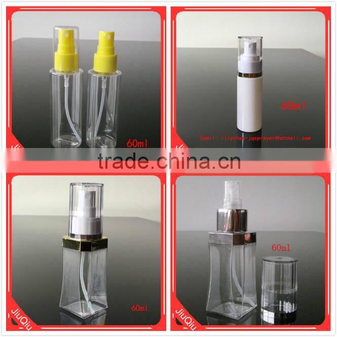 60ml foam bottle pump sprayer used for medical or cosmetic with low price and high quality