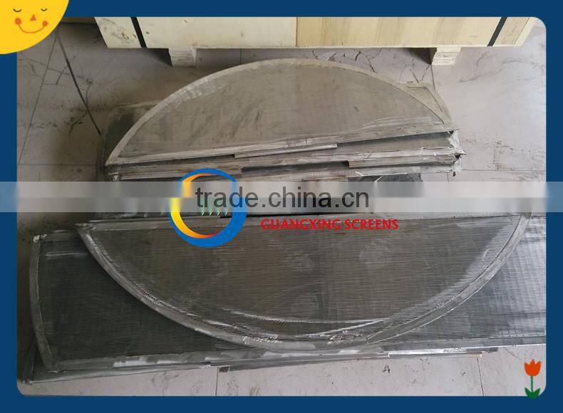 A61 wedge wire screen for beer screen