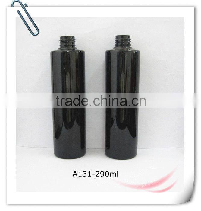 PET plastic bottles for shampoo and shower gel