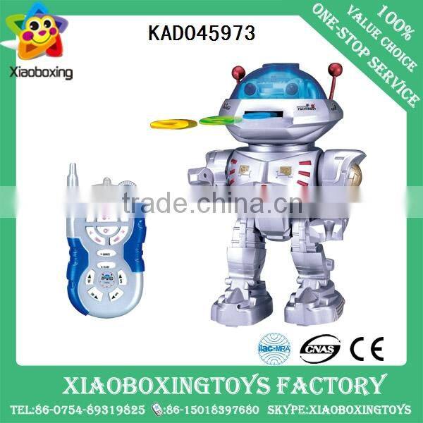 Hot sell kids toy plastic battery operated intelligent robot toys