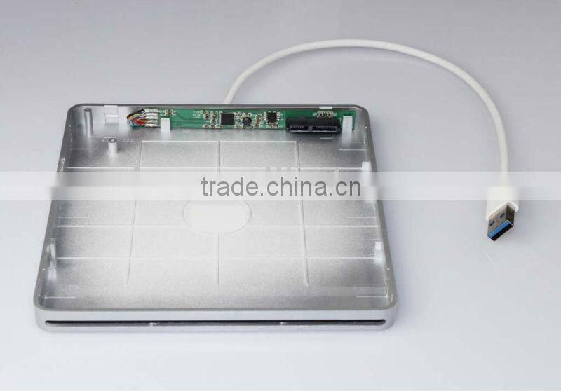 12.7mm/9.5mm USB3.0 External Blu-ray DVD-RW Enclosure Case