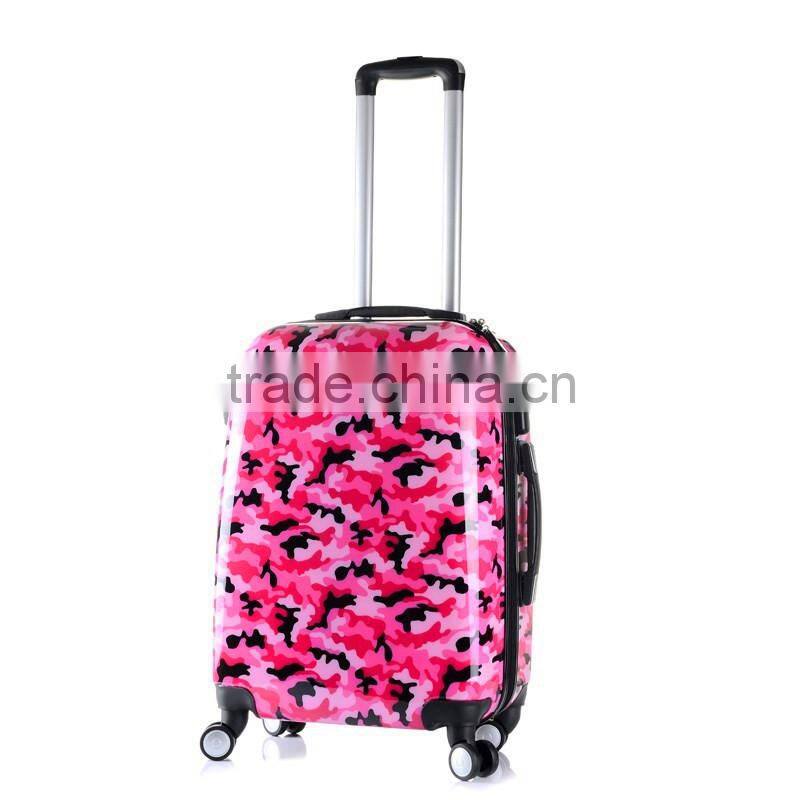 Customized PU suitcase for costomer shopping