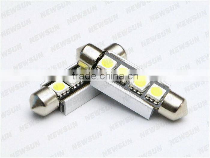 New high bright car interior lamp c5w canbus led festoon dome light 42mm 4SMD auto led map light