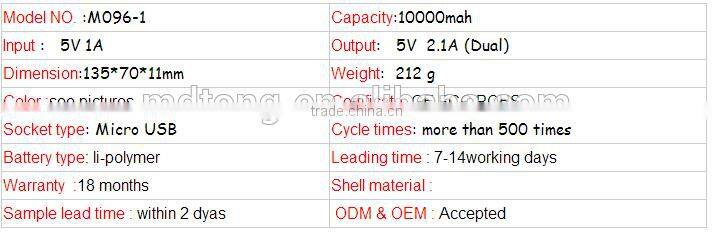 OEM and ODM external cell phone battery packs, Flash Light Power Bank portable