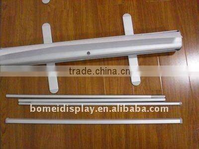 Cheaper price aluminum roll up display banner stand, 80*200cm economic style