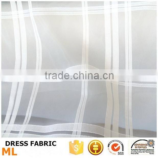 Special organza lace fabric jacquard for beautiful dresses and tutu dress