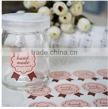Wholesale custom transparent stickers,waterproof clear sticker,custom individual stickers