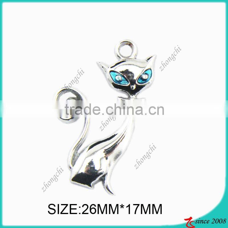 rose enamel lip stick charm