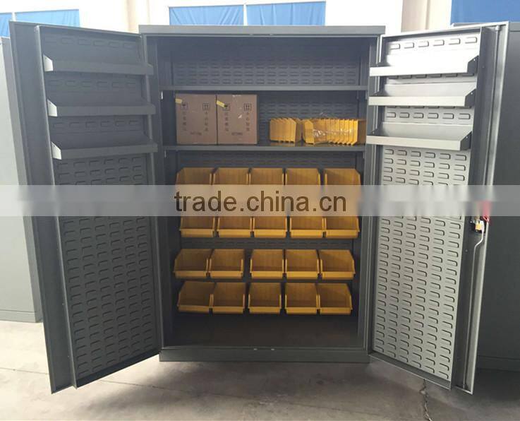 powder coated storage bins cabinets 2 doors storage lockers