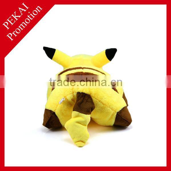 Plush animal shape floor seating cushions