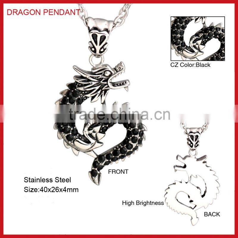 Fashion Stock Stainless Steel Butterfly Mask Pendant FP50017