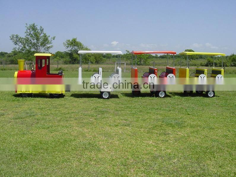 Kids trackless barrel trains rental for parties for sale