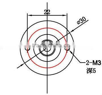 Small CNC Machinery Rotary EncoderLow Price NPN Cable Side Out Optical Rotary EncoderRotary Encoder SwitchProfessional Encoder M